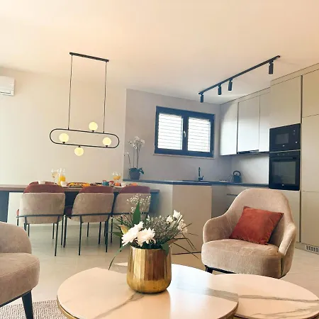 Luxury Aquamarine Apartman Kožino